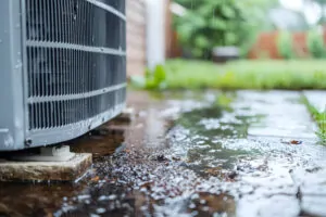 HVAC in the Rain During Monsoon Season